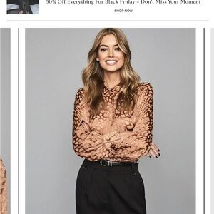 Reiss Ella Blouse - size 0